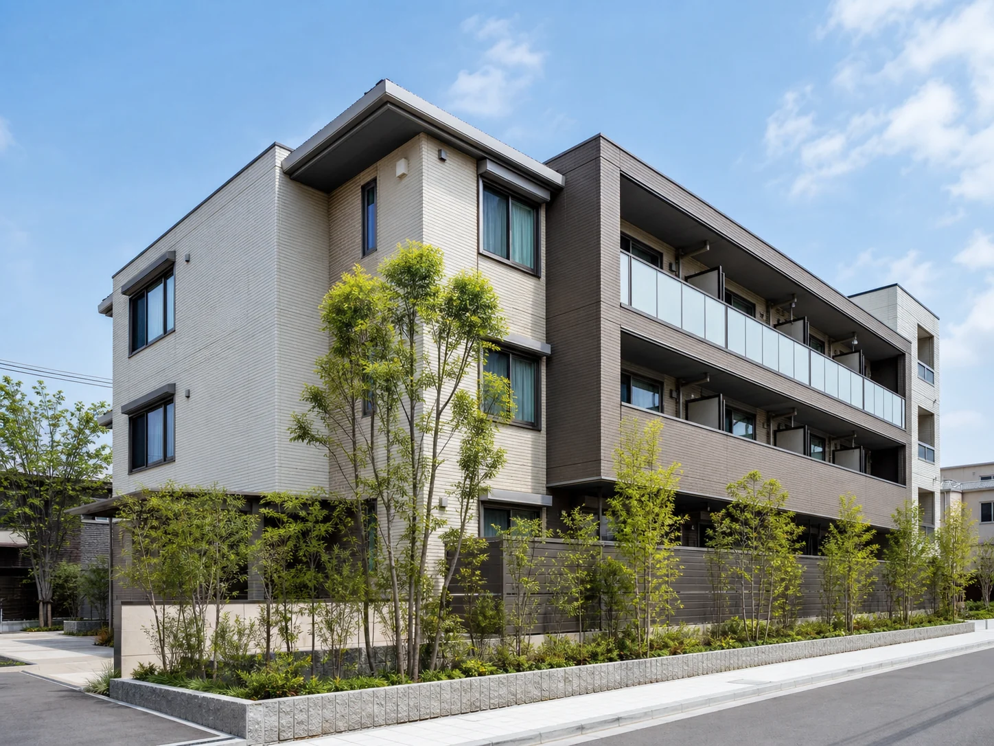 管理物件・賃貸マンション外観の仮写真